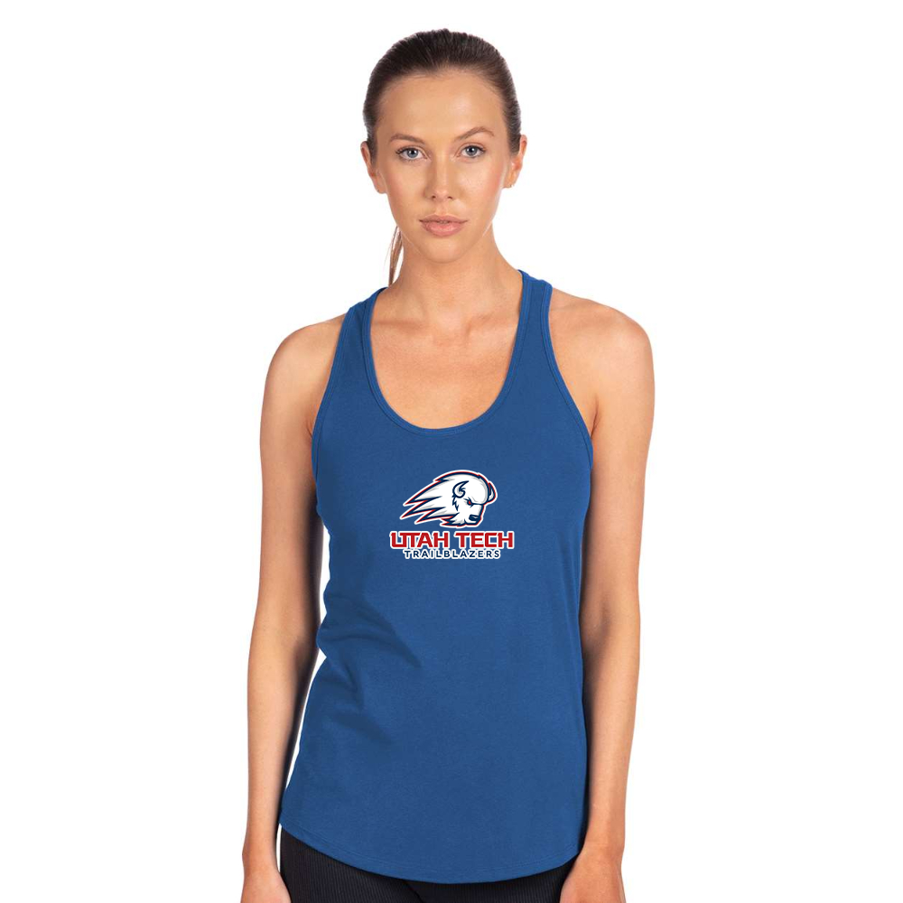 Women's Utah Tech Trailblazers Next Level Ideal Racerback Tank